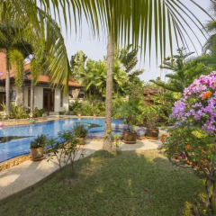 Отель Relaxing Palm Pool Villa 3* Вилла Делюкс с различными типами кроватей фото 28