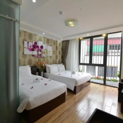 Hanoi Bella Rosa Suite Hotel 3* Представительский номер с различными типами кроватей фото 4