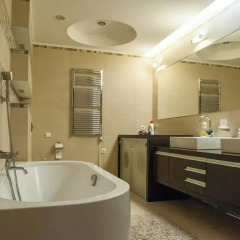 Отель Natalex City Apartments Литва, Вильнюс - отзывы, цены и фото номеров - забронировать отель Natalex City Apartments онлайн ванная