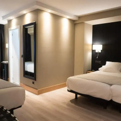 Hotel Plaza 4* Стандартный семейный номер с двуспальной кроватью
