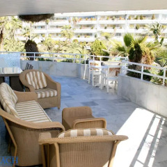 Отель Coral Beach Aparthotel 4* Улучшенные апартаменты с 2 отдельными кроватями фото 7