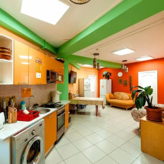 NOMADS hostel & apartments Кровать в общем номере с двухъярусной кроватью фото 7