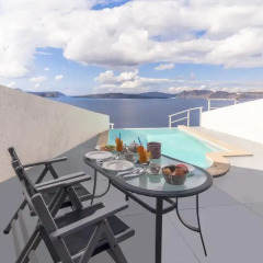 Отель Ambassador Santorini Luxury Villas & Suites 5* Улучшенный номер с различными типами кроватей фото 4