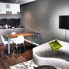 Отель Domapartment Cologne City-Domblick 3* Студия Делюкс с различными типами кроватей фото 5