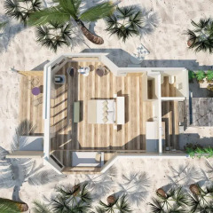 Отель Cocoon Maldives 5* Вилла с различными типами кроватей фото 3