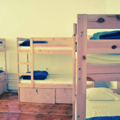 Garden House Hostel Кровать в общем номере двухъярусные кровати фото 7