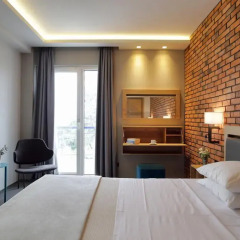 Hotel Palmyra Beach 4* Улучшенный номер с двуспальной кроватью фото 11