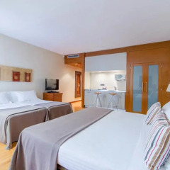 Отель Aparthotel Mariano Cubi Barcelona 4* Апартаменты с различными типами кроватей