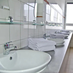 Check In Hostel Berlin Кровать в общем номере с двухъярусной кроватью фото 14