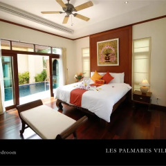 Отель Les Palmares Villas 4* Вилла разные типы кроватей фото 5