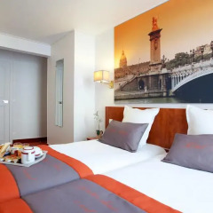Отель Hôtel Alyss Saphir Cambronne Eiffel 3* Стандартный номер с 2 отдельными кроватями фото 5