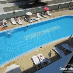 Отель Single Apartment in Global Ville Aparthotel Болгария, Солнечный берег - отзывы, цены и фото номеров - забронировать отель Single Apartment in Global Ville Aparthotel онлайн бассейн фото 3