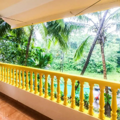 Отель Roadhouse Hostels Palolem Goa балкон