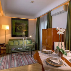 Отель Adriano 3* Апартаменты с различными типами кроватей фото 4