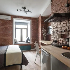 Апартаменты Homely на Громовой 8 Студия с разными типами кроватей фото 2
