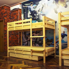 Hostel Kak Doma Кровать в мужском общем номере с двухъярусной кроватью фото 4