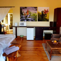 Отель Addo Dung Beetle Guest Farm 4* Шале с различными типами кроватей фото 2