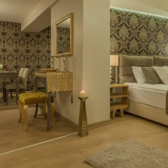Отель Galata 1785 Suites Люкс повышенной комфортности с различными типами кроватей фото 14
