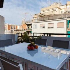 Апартаменты Centric Lodge Apartments Барселона балкон
