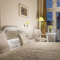 TOP Hotel Ambassador-Zlata Husa 4* Стандартный номер с двуспальной кроватью фото 3