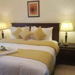 Отель Al Hayat Hotel Apartments ОАЭ, Шарджа - отзывы, цены и фото номеров - забронировать отель Al Hayat Hotel Apartments онлайн комната для гостей фото 9