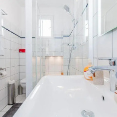 Апартаменты Glockenbach Apartment Мюнхен ванная