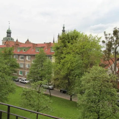 Апартаменты Gdańsk Old Town Apartments балкон