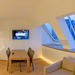 Апартаменты Wienwert Apartments Getreidemarkt Улучшенная студия с различными типами кроватей фото 22