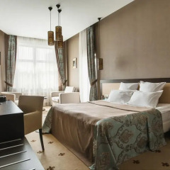 Арк Палас Отель 4* Улучшенный номер разные типы кроватей фото 6