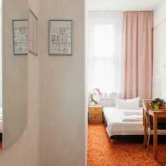 Hotel Bellevue am Kurfürstendamm 3* Стандартный номер с разными типами кроватей
