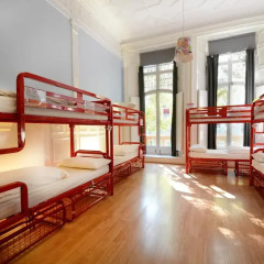 Astor Hyde Park Hostel Кровать в общем номере с двухъярусной кроватью фото 8