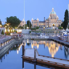 Отель Victoria Marriott Inner Harbour Канада, Виктория - отзывы, цены и фото номеров - забронировать отель Victoria Marriott Inner Harbour онлайн приотельная территория фото 2