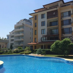 Отель Solar Apartments in Diamond Bay Болгария, Солнечный берег - отзывы, цены и фото номеров - забронировать отель Solar Apartments in Diamond Bay онлайн бассейн фото 3