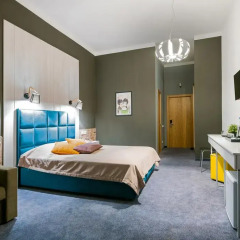 Гостиница Beton Brut 4* Панорамный номер с двуспальной кроватью фото 2