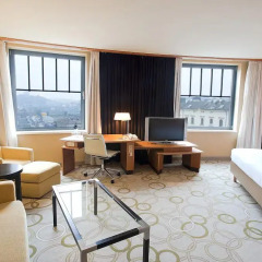 Отель Hilton Prague Old Town 5* Представительский номер с различными типами кроватей фото 22