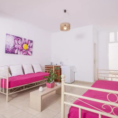 Отель Bella Santorini Studios 4* Стандартный номер с различными типами кроватей фото 6