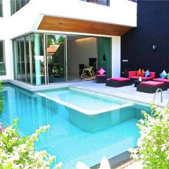 Отель Eva Villa Rawai 3 bedrooms Private Pool бассейн