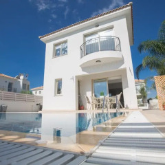 Отель Cyprus Villa Palm 17 Gold Протарас бассейн