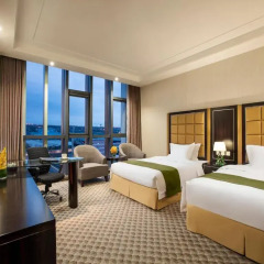 Отель Holiday Inn Beijing Airport Zone комната для гостей фото 4