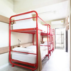 D Hostel Bangkok Кровать в общем номере фото 4