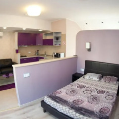 Апартаменты Apartments on Abrikosovaya в номере