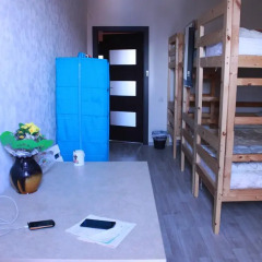 Your Хостел Кровать в общем номере двухъярусные кровати фото 29