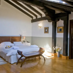 Отель La Casona de Suesa 3* Улучшенный номер разные типы кроватей фото 5
