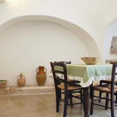 Отель Il Trullo Del Viaggiatore Альберобелло питание