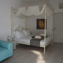 Отель Ariadni Blue 3* Стандартный семейный номер с разными типами кроватей фото 3