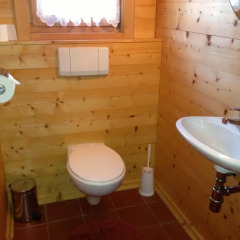 Отель Ferienwohnung Scheffau ванная