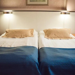 Arthur Hotel 3* Улучшенный номер с 2 отдельными кроватями фото 2