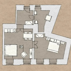 Отель 4 Arts Suites 3* Студия с различными типами кроватей фото 14