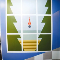 Art Hostel Contrast Стандартный номер с 2 отдельными кроватями (общая ванная комната) фото 4
