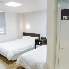 Отель Ekonomy Guesthouse Haeundae 3* Стандартный номер с различными типами кроватей фото 9